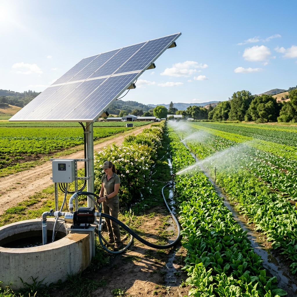 Eco-Friendly Agricultural Water Pumps